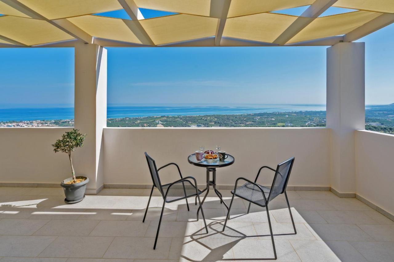 Maroulás Alkistis Villa With Amazing Sea View מראה חיצוני תמונה