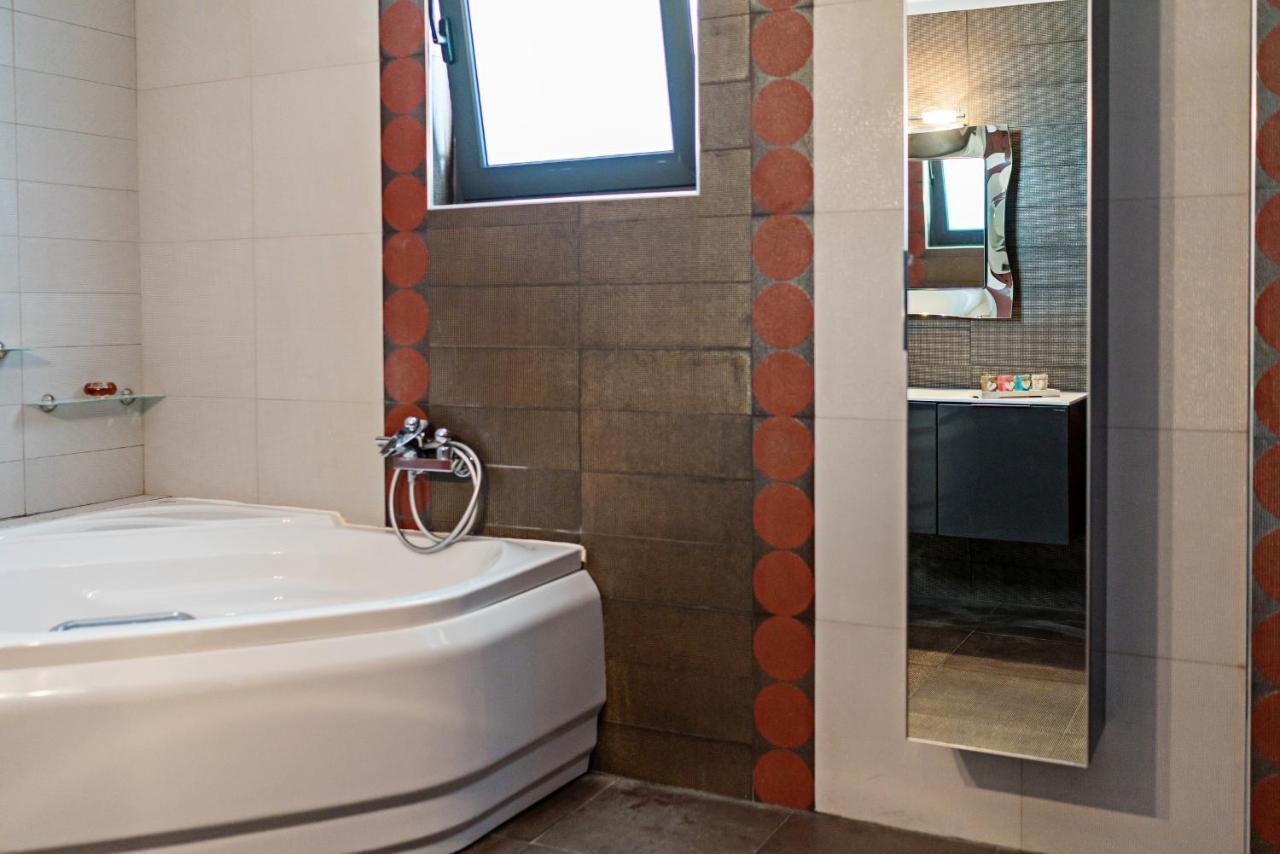 Maroulás Alkistis Villa With Amazing Sea View מראה חיצוני תמונה