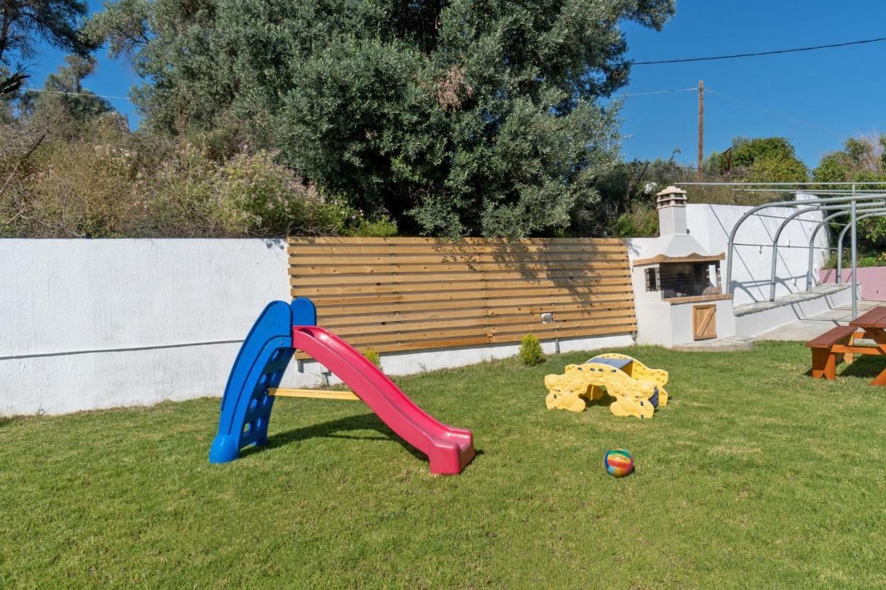 Maroulás Alkistis Villa With Amazing Sea View מראה חיצוני תמונה