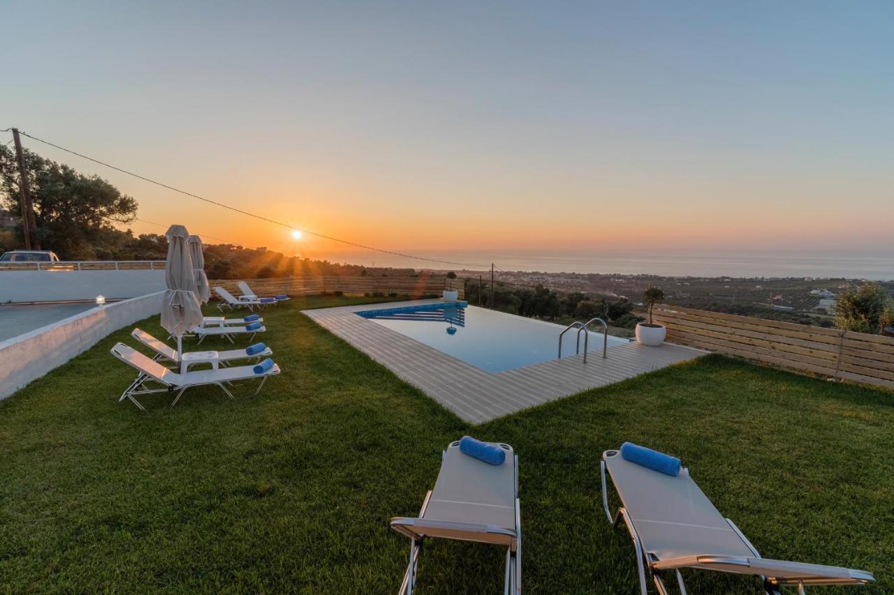 Maroulás Alkistis Villa With Amazing Sea View מראה חיצוני תמונה