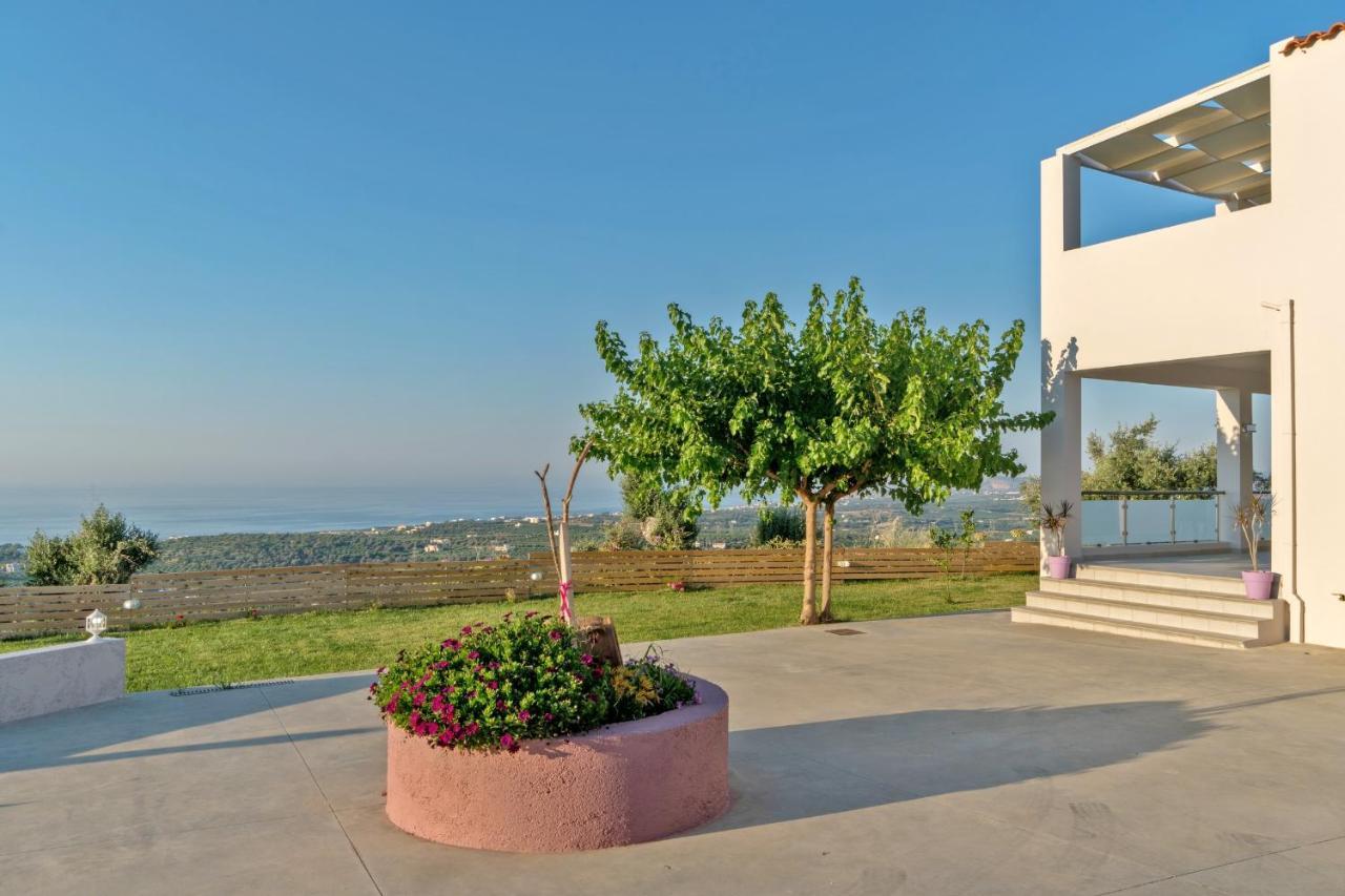 Maroulás Alkistis Villa With Amazing Sea View מראה חיצוני תמונה