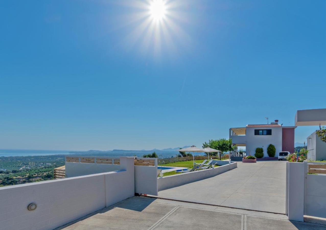 Maroulás Alkistis Villa With Amazing Sea View מראה חיצוני תמונה