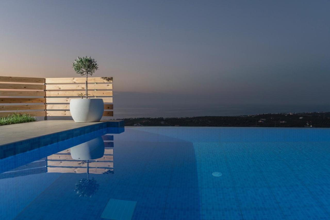 Maroulás Alkistis Villa With Amazing Sea View מראה חיצוני תמונה