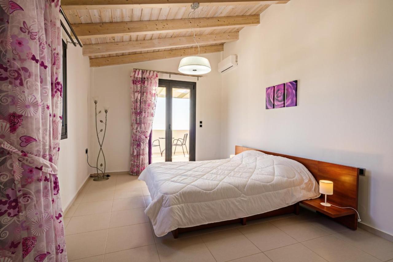 Maroulás Alkistis Villa With Amazing Sea View מראה חיצוני תמונה
