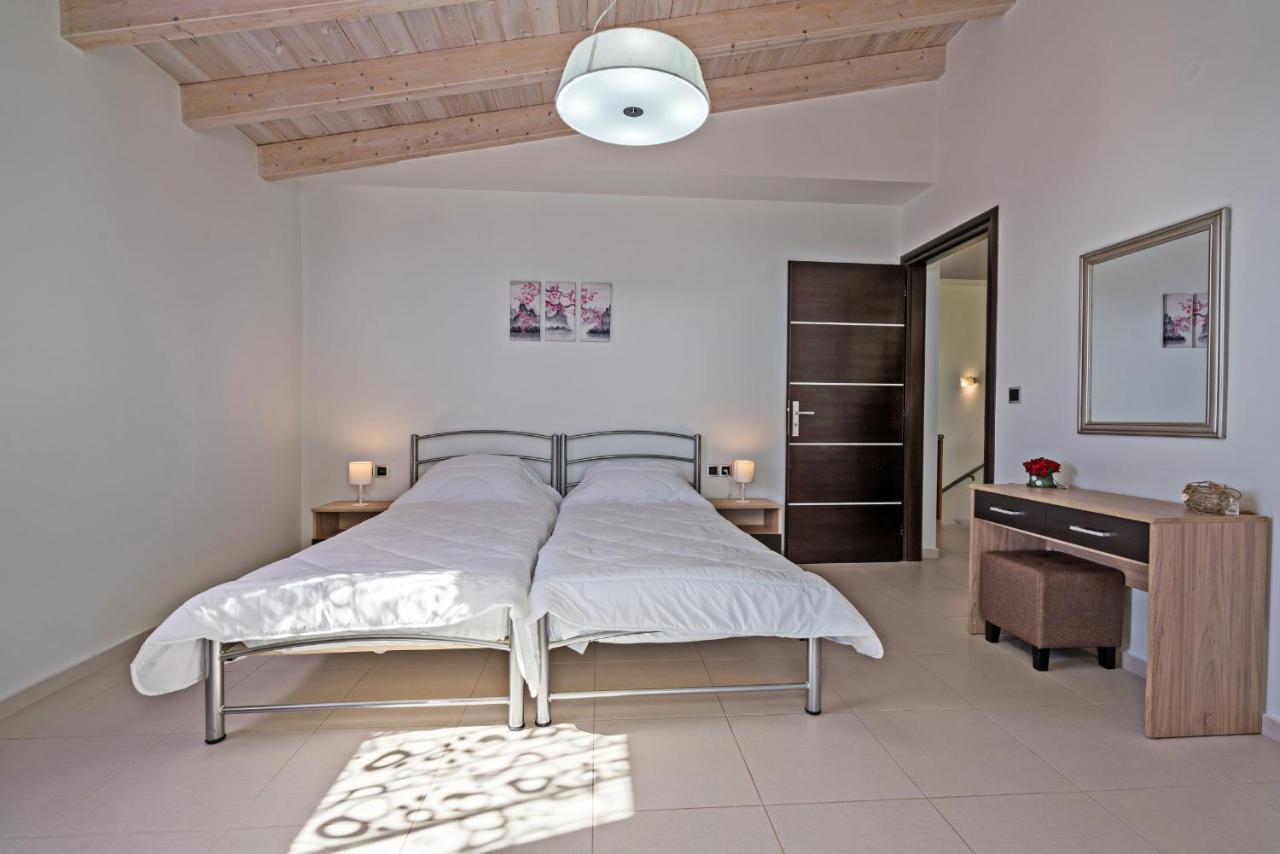 Maroulás Alkistis Villa With Amazing Sea View מראה חיצוני תמונה
