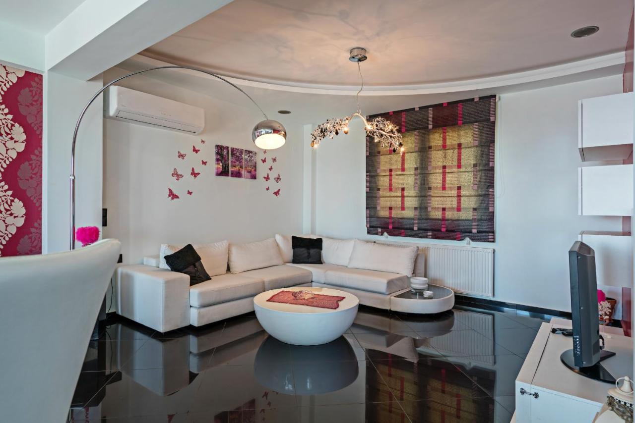 Maroulás Alkistis Villa With Amazing Sea View מראה חיצוני תמונה