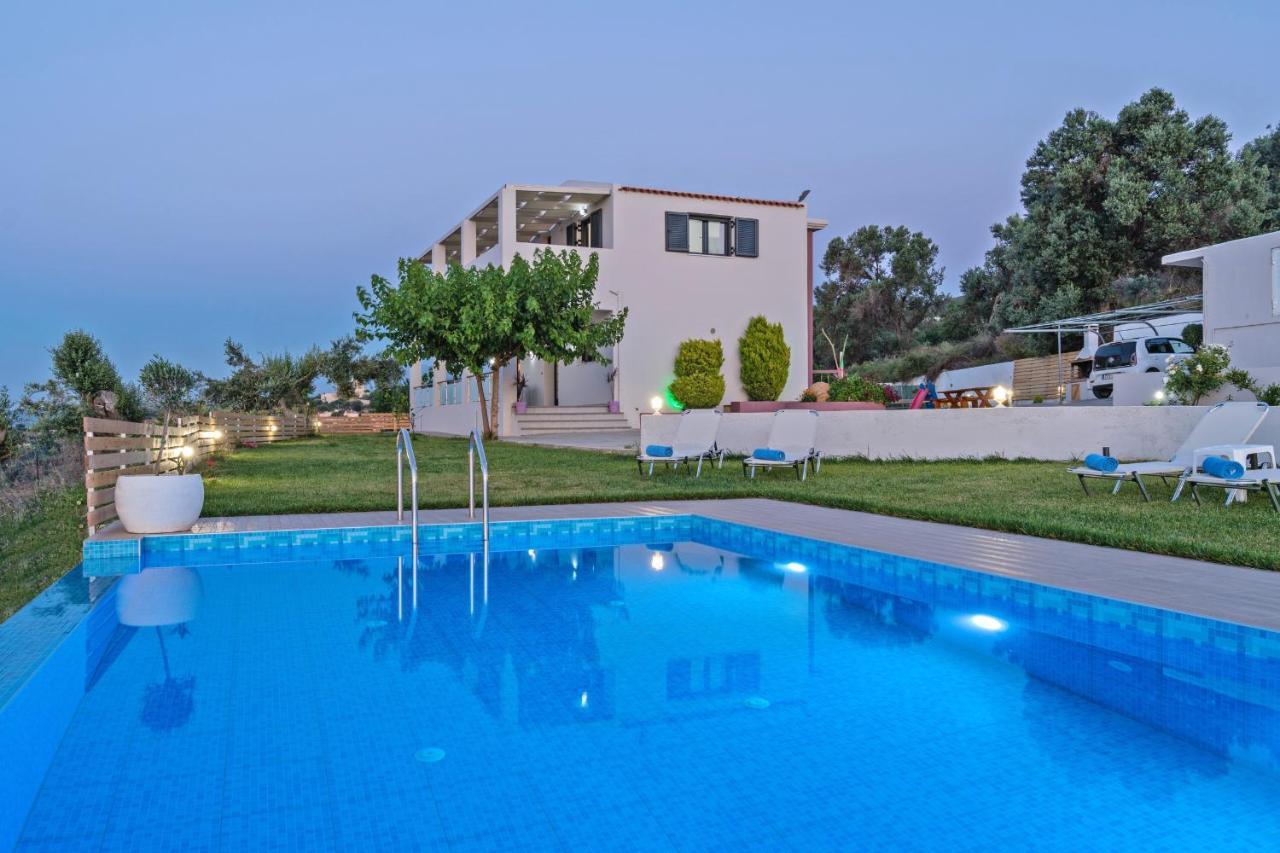 Maroulás Alkistis Villa With Amazing Sea View מראה חיצוני תמונה